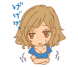 Girls Usual Talk sticker #9187624