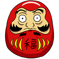Daruma Doll (Rocking doll)