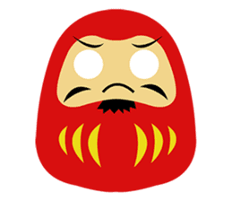 Daruma Doll (Rocking doll) sticker #9187736