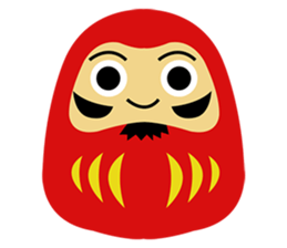 Daruma Doll (Rocking doll) sticker #9187738
