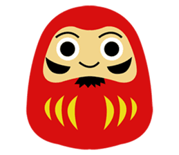 Daruma Doll (Rocking doll) sticker #9187738