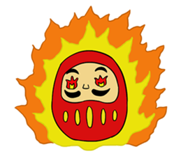 Daruma Doll (Rocking doll) sticker #9187739