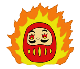 Daruma Doll (Rocking doll) sticker #9187739