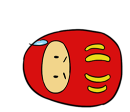 Daruma Doll (Rocking doll) sticker #9187740
