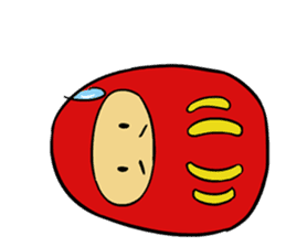 Daruma Doll (Rocking doll) sticker #9187740
