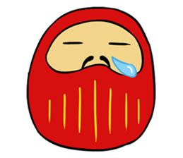 Daruma Doll (Rocking doll) sticker #9187743