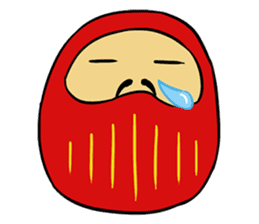 Daruma Doll (Rocking doll) sticker #9187743