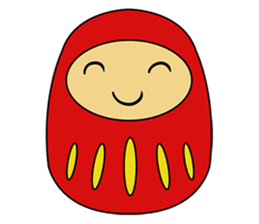 Daruma Doll (Rocking doll) sticker #9187744