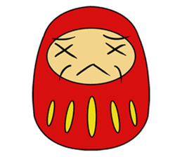 Daruma Doll (Rocking doll) sticker #9187746