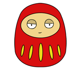 Daruma Doll (Rocking doll) sticker #9187748