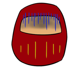 Daruma Doll (Rocking doll) sticker #9187759