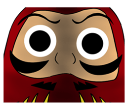 Daruma Doll (Rocking doll) sticker #9187761