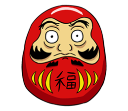 Daruma Doll (Rocking doll) sticker #9187764
