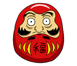 Daruma Doll (Rocking doll) sticker #9187764