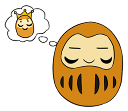 Daruma Doll (Rocking doll) sticker #9187774