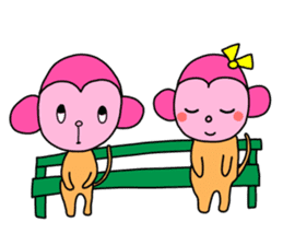 Monkey year I am Jyubei sticker #9187829
