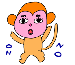 Monkey year I am Jyubei sticker #9187832