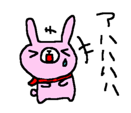 Simple winer rabbits sticker #9188165