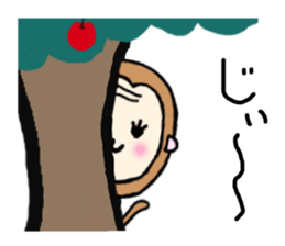 MONKEY AND PIG sticker #9188391