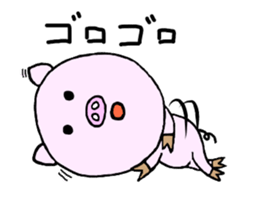 MONKEY AND PIG sticker #9188399