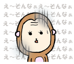 MONKEY AND PIG sticker #9188402