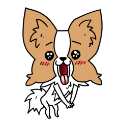 Fluffy of the Papillon.