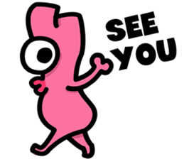 Daily routine of the Fries-Rabbit No.4 sticker #9188822