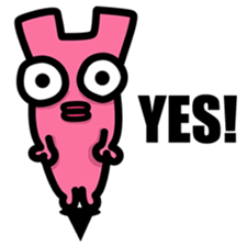 Daily routine of the Fries-Rabbit No.4 sticker #9188832