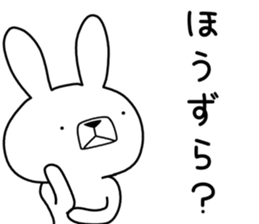 Dialect rabbit [koshu] sticker #9188900