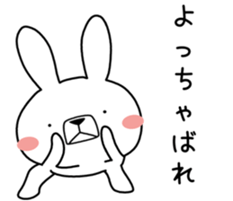 Dialect rabbit [koshu] sticker #9188932