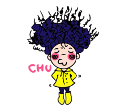 Strong Curly sticker #9189777