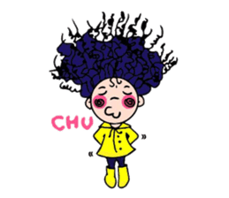 Strong Curly sticker #9189777