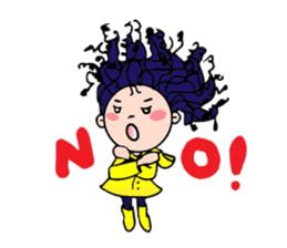 Strong Curly sticker #9189783