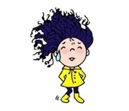 Strong Curly sticker #9189785