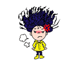 Strong Curly sticker #9189792