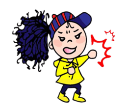 Strong Curly sticker #9189793