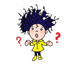 Strong Curly sticker #9189795