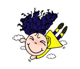 Strong Curly sticker #9189797