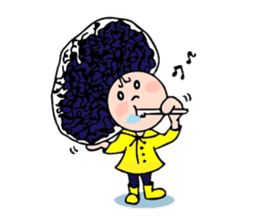 Strong Curly sticker #9189801