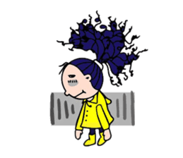 Strong Curly sticker #9189804