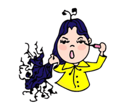 Strong Curly sticker #9189811