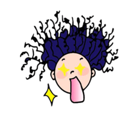 Strong Curly sticker #9189813