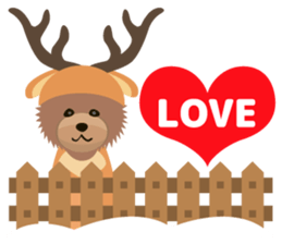 TOYDOG HAPPY NEW YEAR sticker #9190255