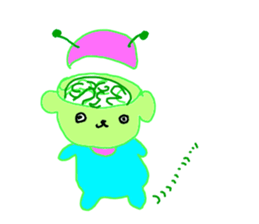 A Variety of Weird Aliens sticker #9190393