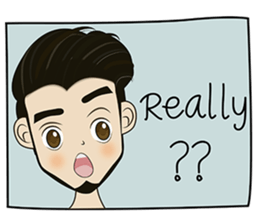 Mr. Adam Muslim Man  English ver. sticker #9190538