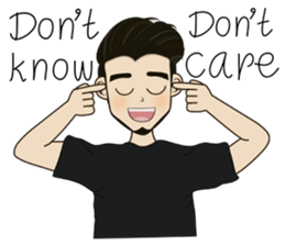 Mr. Adam Muslim Man  English ver. sticker #9190555