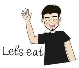 Mr. Adam Muslim Man  English ver. sticker #9190566