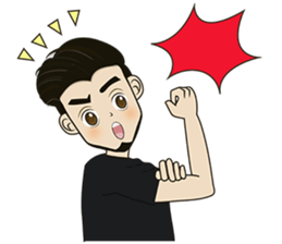 Mr. Adam Muslim Man  English ver. sticker #9190573