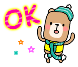 Animals stickers. winter ver. sticker #9190780