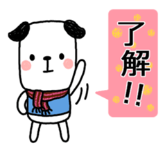 Animals stickers. winter ver. sticker #9190781